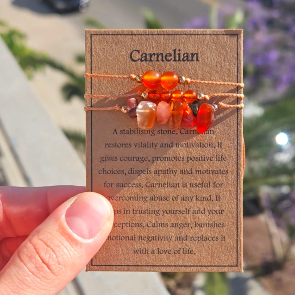 ❤️ Carnelian Bracelet ❤️